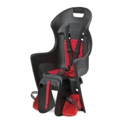 Polisport Boodie CFS Bicycle Rack Baby Carrier Black Red