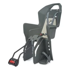 Polisport Koolah 29" Child Bike Seat Grey Cream