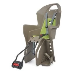 Polisport Koolah 29" Child Bike Seat Brown Green