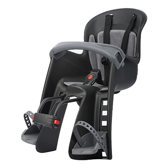 Polisport Bilby Junior Front Frame Mounted Baby Carrier Black Dark Grey 1 Polisport Bilby Junior Front Frame Mounted Baby Carrier Black Dark Grey