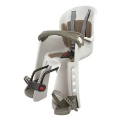 Polisport Bilby Junior Front Frame Mounted Baby Carrier Cream Brown