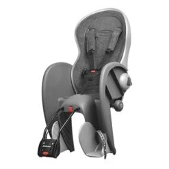 Polisport Wallaby FF Frame Mounted Baby Carrier Dark Grey Silver