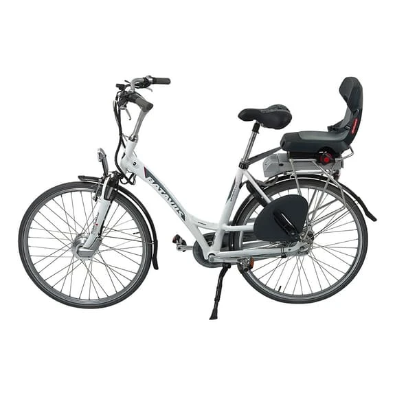 Polisport Guppy Junior Child Bike Seat Dark Grey Grey 4 Polisport Guppy Junior Child Bike Seat Dark Grey Grey - Image 4