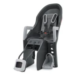 Polisport Guppy RS Reclining Child Bike Seat Dark Grey Silver