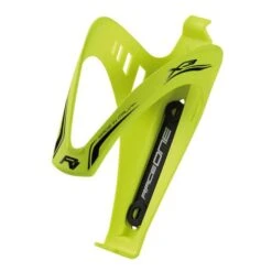 Race One X3 Race Rubberised Bottle Cage Yellow Black