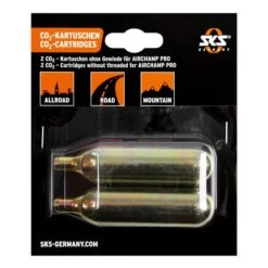 SKS Airchamp Unthreaded CO2 Cartridge 16 G (2 Pack)