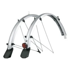 SKS Bluemels Cabel Tunnel 53 Mm 28" Mudguard Set Silver