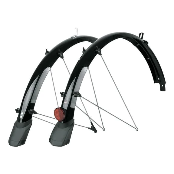 SKS Bluemels Cabel Tunnel 53 Mm 28" Mudguard Set Black 1 SKS Bluemels Cabel Tunnel 53 Mm 28" Mudguard Set Black