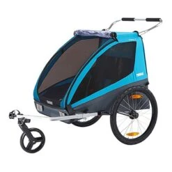 Thule Trailer Chariot Coaster 2 XT + Bike + K Blue Walk Black