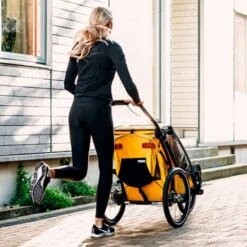 Thule Chariot Sport 1 Trailer Yellow -Cycle Pack Shop th10201022 003