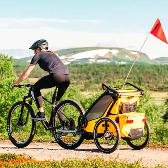 Thule Chariot Sport 2 Trailer Yellow 2 Thule Chariot Sport 2 Trailer Yellow - Image 2