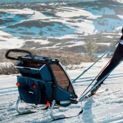 Thule Chariot Cross 2 Trailer Light Blue -Cycle Pack Shop th10202024 003