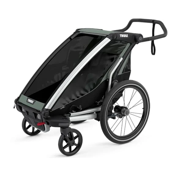 Thule Chariot Lite 1 Trailer Black Grey 3 Thule Chariot Lite 1 Trailer Black Grey - Image 3