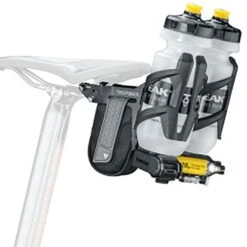 Topeak Tri-BackUp Pro V Bottle Cage Black -Cycle Pack Shop tpk tbu prov 003