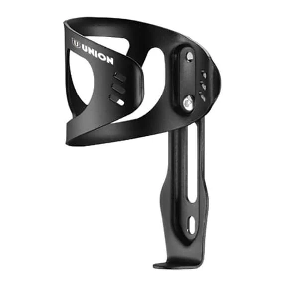 Union WBC-50 Aluminium Bottle Cage For Frame Black 1 Union WBC-50 Aluminium Bottle Cage For Frame Black