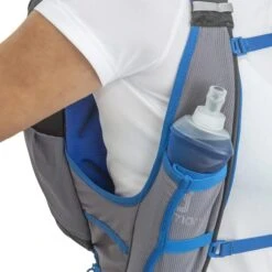 Vaude Trail Sapcer 8L Hydration Vest Black Grey Blue -Cycle Pack Shop vu 12935 844 2