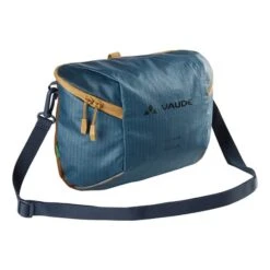 Vaude CityBox Bike Handlebar Bag Blue Brown