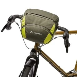 Vaude OnTour Box 6L Handlebar Bag Khaki Grey -Cycle Pack Shop vu 15327 161 005