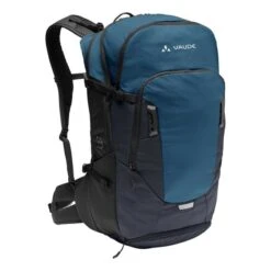 Vaude Bike Alpin 30+5L Backpack Blue Black Black
