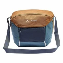 Vaude Cycle Messenger M Shoulder Bag Light Brown Navy Blue -Cycle Pack Shop vu 16119 304 005