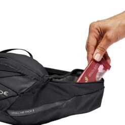 Vaude Uphill 2L Waist Bag Black -Cycle Pack Shop vu 16125 010 006