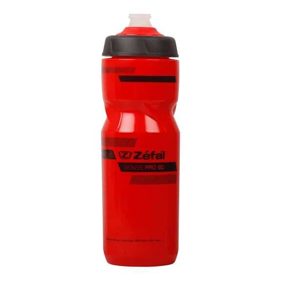 ZEFAL Zéfal Sense Pro 80 Bottle Red Black 1 ZEFAL Zéfal Sense Pro 80 Bottle Red Black