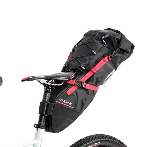 ZEFAL Zéfal Z Adventure R17 Waterproof Saddle Bag Black Red 2 ZEFAL Zéfal Z Adventure R17 Waterproof Saddle Bag Black Red - Image 2