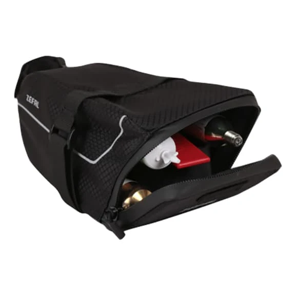 ZEFAL Zéfal Z Light Pack L Saddle Bag Black Red 2 ZEFAL Zéfal Z Light Pack L Saddle Bag Black Red - Image 2