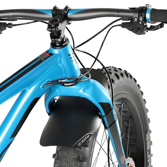 ZEFAL Zéfal Deflector Lite XL Front Fork Mudguard Black 3 ZEFAL Zéfal Deflector Lite XL Front Fork Mudguard Black - Image 3